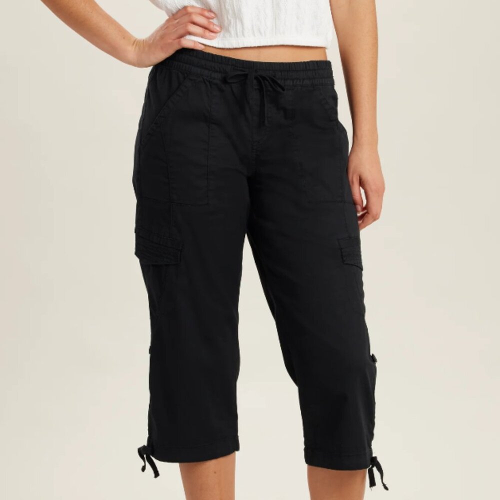 NWT Supplies by UNIONBAY Harriet Women's Convertible Skimmer Capri Pants